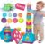 LTKFFFdp Baby Stacking Toys for Toddler 1-3, Nesting Cup Shape Sorter for Infant 6 to 12-18 Month, Learning Stackable Block, Birthday Gift for Girl Boy 9 Month