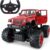 RASTAR 79410 1/14 Jeep RC Car – Officially Licensed Jeep Wrangler JL Remote Control Car for Play and Display – Ideal Gift for Kids – Red