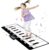 M SANMERSEN Piano Mat, Kids Musical Mat Floor Piano Keyboard Mat with 8 Instruments Sounds Music Dance Touch Play Mat, Early Educational Toys Birthday Gifts for 1 2 3 4 5 Year Old Boys Girls