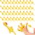 40 Pcs Flying Chicken Slingshot Party Favors for Kids Adults, Bulk Gag Goodie Bags Stuffers for Kids, Rubber Chickens Sling Shot, Funny Gag Gifts for Prankster, Carnival Prizes, Prank, Rave