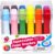 TBC The Best Crafts 12 Colors Squeezable Brush Paints for Kids Early Learning, Washable Tempera Paint Brushes, Assorted Baisic/Neon/Pastel Colors(24ml/0.8oz Each), Easy to Paint