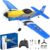 RC Plane, 3 Channel RC Airplane 2.4GHz with 2 Batteries 6-axis Gyro Stabilizer, Easy to Fly for Beginners Adults and Kids (P-51D)