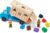 Melissa & Doug Shape-Sorting Wooden Dump Truck Toy With 9 Colorful Shapes and 2 Play Figures Wooden Vehicle Toys, Shape Sorter Toys For Toddlers Ages 2+