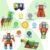 EchoPlan Magnetic Tiles, 130PCS Magnetic Blocks with 2 Cars, Magnet Tiles 3D Clear Building Blocks Set, STEM Sensory Educational Toys Gift for Toddlers Kids Boys 3 4 5 6 7 8 9+ Year Old