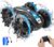 Amphibious Remote Control Car Boat Waterproof RC Monster Truck Stunt Vehicle 4WD 360°All Terrain Rotating Water Beach Pool Toys for 6 7 8 9 10 11 12 Years Boys Girls Christmas Birthday Gifts