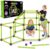 SpringFlower 100 PCS Glow in The Dark Fort Building Kit for Kids,Educational Gift for 3 4 5 6 7 8 9 10 11 12 Years Old Boys and Girls,STEM Construction Toys