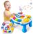 Music Baby Activity Center Toy 12-18 Months Activity Table Baby Toys 6 to 12 Months Early Learning 8 9 10 12 Month Old Toddlers Christmas Birthday Gifts for 1 2 3 Year Old Infant Kids