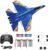 RC Plane 2.4Ghz Remote Control RTF Jet- 2 Channel Su-27 Anti-Fall Aircraft – Easy to Fly Glider with Gyro Stabilization Suitable for Beginners Kids & Adults