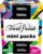 Hasbro Gaming Trivial Pursuit Mini Packs Multipack, Fun Trivia Questions for Adults and Teens Ages 16+, Includes 4 Game Featuring 4 Decades