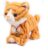 Smalody Interactive Plush Toys, Novelty Sound Control Electronic Cat Electronic Pets Robot Cat Gift for Children (Yellow)