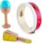 Hape Junior Percussion Set | 3 Piece Wooden Percussion Instrument Set for Toddlers, E0615