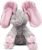 Dimple Peek A Boo Elephant Toy, Interactive Singing Stuffed Elephant Plush with Moving Ears, Musical Stuffed Animal for Babies and Toddlers, Adorable Elephant Baby Toy