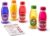 Melissa & Doug Tip & Sip Toy Juice Bottles and Activity Card (6 Pcs) Pretend Play Food Set, Play Kitchen Food For Ages 3+