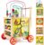 Wooden Activity Cube 6 in 1 Montessori Toys Educational Learning Sensory Toys for 1 Year Old 12-18 Months Boys Girls First Birthday Gifts for Baby Toddler Toys Age 1-2 Bead Maze Shape Sorter Abacus