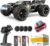 DEERC 1:14 Fast Brushless RC Cars for Adults & Boys, Max 50+ MPH, 2 3S Lipo Batteries 4×4 Waterproof RC Truck, High Speed Offroad Remote Control Car, All Terrain RC Truggy for Snow,Sand & Mud