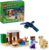 LEGO Minecraft Steve’s Desert Expedition Building Toy, Biome with Minecraft House and Action Figures, Minecraft Gift for Independent Play, Gaming Playset for Boys, Girls and Kids Ages 6 and Up, 21251