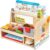 Melissa & Doug Wooden Slice & Stack Sandwich Counter with Deli Slicer – 56-Piece Pretend Play Food Pieces