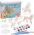 Fun Express DIY Unicorn Scultpure Painting Kit, All in One Kids Craft Kit, Birthday and Everday Gifts, Great for Creative Acitivity for Home and School