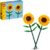 LEGO Sunflowers – Building Toy for Kids, Girls & Boys Ages 8+ – Artificial Sunflowers for Home Decor & Display – Stocking Stuffer and Gift Idea for Christmas – 40524