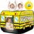 Pop up Play Tent for Kids Aged 1-3 Years Old Boys and Girls : School Bus Tent Playhouse Toy Play Tents for Toddlers 3-5 Kids Tent Indoor Outdoor Playhouse Toys for 1 + Year Old, School Bus