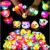 36 Pack Light Up Rings Glow in The Dark Party Supplies, Light up Party Favors, Goodie Bag Stuffers, Birthday Halloween Party Favors Classroom Prizes Cute Animal Treasure Box for Kids