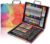 132-Piece Art Set, Deluxe Professional Color Set, Art Kit for Kids and Adult, With Compact Portable Case