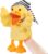 Duck Hand Puppet Vivid Plush Interactive Toy Yellow Hand Puppet with Movable Mouth- Hand Puppets for Kids All Ages, 12.5inches. (Duck)