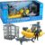 Wild Republic E-Team X Shark Set Playset, Action Figure, Shark, Boat, Diving Cage, Gifts for Kids, 4-Piece Set 15394 , Cuddlekins