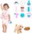 Interactive Walking Dog Toy – Toddler Walking Plush Dog Toys for Kids, Toys for Girls 2 Years Old – Electronic Golden Retriever Plush Toy with Singing, Barking, and Talking