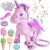 Remote Control Electronic Plush Unicorn Toy Pet for Girls 2-4 3-6 Years Old,Interactive Walking Wiggle Bottom,RC Leash Pink Unicorn Toy for 5 Years Old Toddler Kids Christmas Birthday Gift