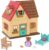 Li’l Woodzeez – Sunny Acres Country House – Dollhouse Playset with Furnitures & Accessories – 1 Doll Figure Included – Pretend Play for Ages 3+