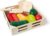 Melissa & Doug Cutting Food Play Food Set With Wooden Pieces, Knife, Cutting Board