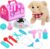 15-Piece Dog Toys for Kids – Walking Dog Stuffed Toy with Pet Cage, Doctor Role Play Toy Dogs with Pet Care Playset, Puppy Toys for Kids, Gift for 2+ Years Old