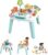 ​Fisher-Price Baby to Toddler Toy 3-in-1 Hit Wonder Activity Center & Play Table with Music Lights & Developmental Activities