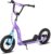 JOYSTAR Kick Scooter for Kids 5+ Teens & Youth, Lightweight Kids Scooter with Adjustable Handlebar, 2 Wheel Scooter for Boys & Girls, 12″ Inflatable Wheels Rear Drum Brakes