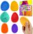 Sensory Fidget Toys for Kids Adults 6 PC Silicone Worry Stone for Autism ADHD Teens Calm Down Quiet Anxiety Relief Fidget for Classroom Stress Item Toys Christmas Stocking Stuffer Gift for Kid Toddler