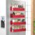 4 Pack Magnetic Spice Storage Rack Organizer for Refrigerator and Oven, Red Fridge Organizers and Storage