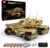 Mould King 20011 Technology MOC Building Block Tank, Remote Control Rechargeable Military Mammoth Tank, RC Tank Model Kits for Adult