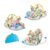 Yookidoo Baby Gym Lay to Sit-Up Playmat. 3-in-1 Newborns Activity Center with Tummy Time Toys, Pillow & Infant Miror. 0-12 Month