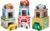 Melissa & Doug Nesting and Sorting Blocks – 6 Buildings, 6 Wooden Vehicles – FSC Certified