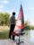 84” Inch Remote Control Boat RC Pre-Assemble Sailboat Accessories Kits 2.4G Electric Boat Sail Watercraft for Adults Boys (L)