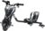 Drift Trike, Kid Ride on Tricycles, Big Wheel Drifting Tricycle with Adjustable Seat, Ride-On Bike for Kids Ages 8+, Black US Plug