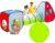 Kiddey Tunnel and Ball Pit Play Tent | 3pc Pop Up Toddler Gym Tunnels with Tents for Kids, Toddlers, Infants Boys & Girls | Indoor & Outdoor Gift Game | Baby Crawling Pits for Playground