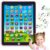 Kids Learning Pad/Tablet Interactive Toddler Toys with Words Numbers Alphabets Music Electronic Educational Toy for Preschool Boys & Girls 3-8 Years Old (Pink)