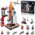 Space Exploration Shuttle Toys for 6 7 8 9 10 11 12 Year Old Boys 12-in-1 STEM Aerospace Building Kit Toy with Heavy Transport Rocket and Launcher Best Gifts for 6-12 Year Old Boys (566 PCS)