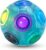 Vdealen Magic Rainbow Puzzle Ball, Fidget Ball Puzzle Brain Teaser Fidget Toy for Boys & Girls- Birthday Party Easter Valentines Day Christmas Stocking Stuffers for Kids Teen & Adults(Blue)