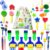 Art & Craft Painting Drawing Tools Mini Flower Sponge Brush Set Fun Kits Early DIY Learning