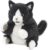 Folkmanis Tuxedo Kitten Hand Puppet, Black; White