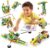 Robot Q Robot Building Kit, 20-in-1 Programmable APP RC Robot/Car Robotics Coding Kit, STEM Projects Educational Birthday Gifts for Boys Girls Kids Aged 6-12 (233 Pieces)