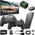 Wireless Retro Game Console Stick, Nostalgia Gaming Stick, Plug & Play TV Video Gaming Stick with 20000+ Games Built-in, 15 Retro Emulators 64G, 4K HDMI Output, 2 2.4G Wireless Controllers